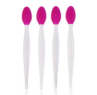 Silicone lip brush