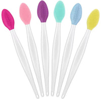 Silicone lip brush