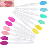 Silicone lip brush